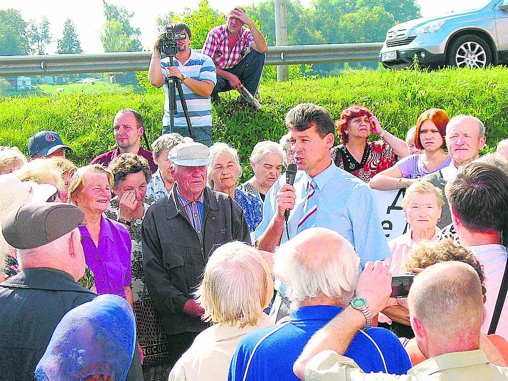 
Rihardam Eigimam Daugavpilī ir stabils atbalstītāju loks.
