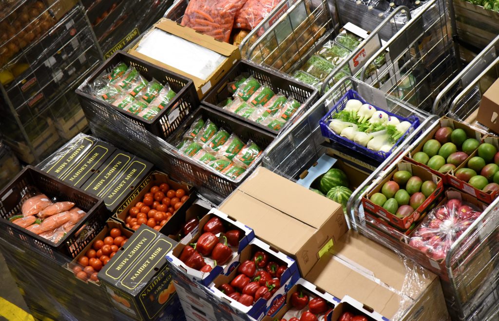 
“Rimi Latvia” loģistikas centrs Augusta Deglava ielā.
