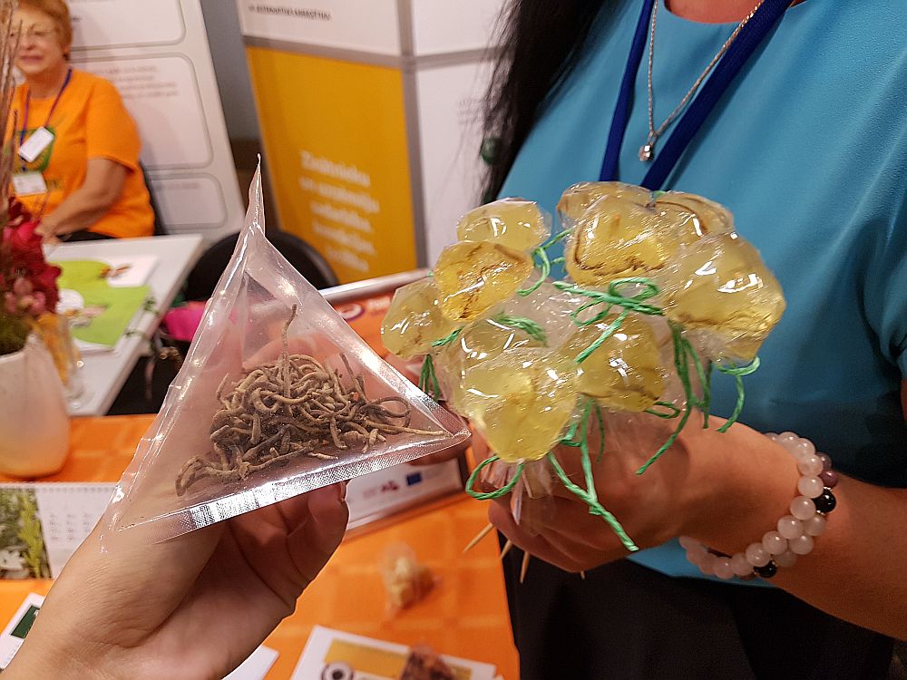 
Izstādē “Rīga Food 2018” tika demonstrētas karameles ar sublimētām sliekām , kas raisīja ļoti lielu apmeklētāju interesi.
