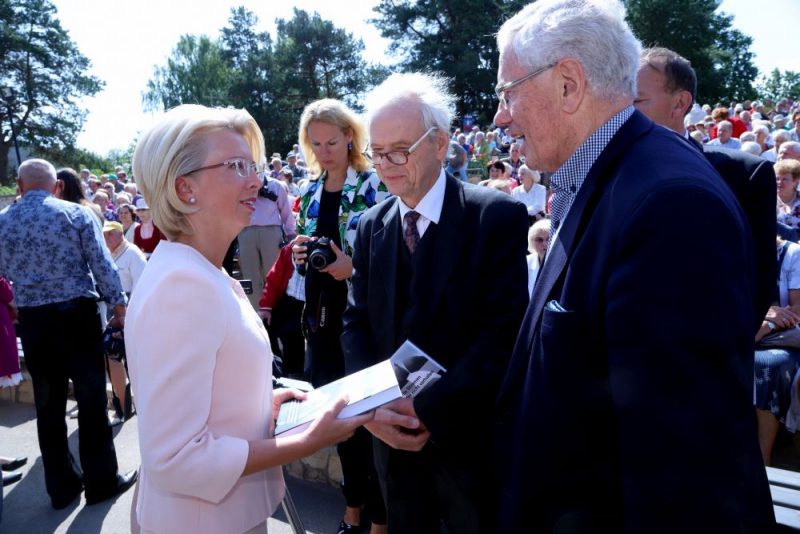 
Latvijas politiski represēto personu 21.salidojums Ikšķilē.
