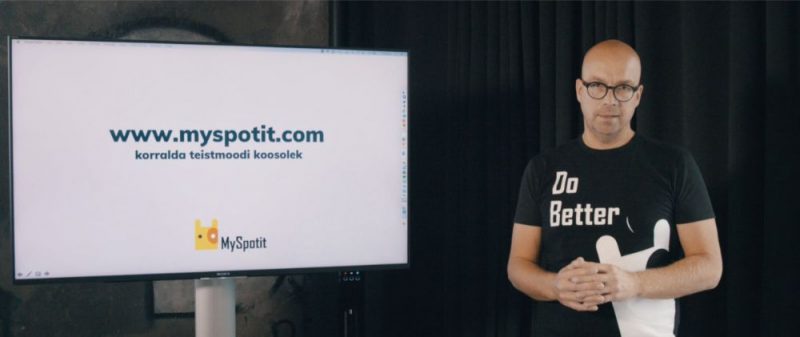 
Viens no “MySpotit” dibinātājiem Hardi Kinnas.
