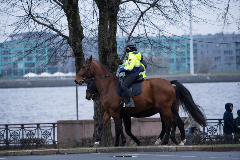 
Protestos pret Covid-19 ierobežojumiem 11.novembra krastmalā pulcējas vairāki simti cilvēku.
