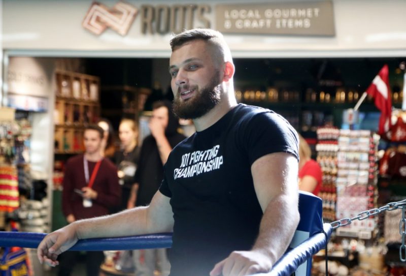 
Bokseris Kristaps Zutis.

