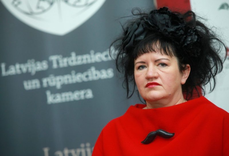 
Māksliniece Elita Patmalniece.
