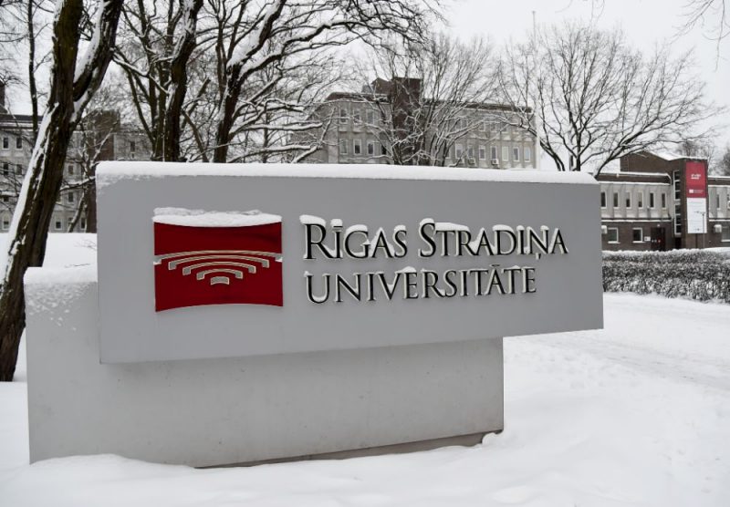 
Rīgas Stradiņa universitātes teritorija Dzirciema ielā.

