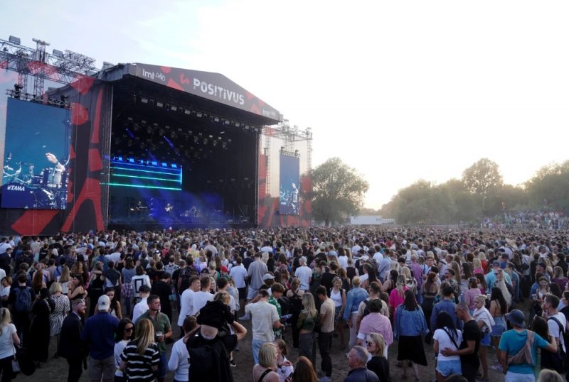 
Festivāla “Positivus” otrā diena Lucavsalā, Rīgā, 16.07.2023.
