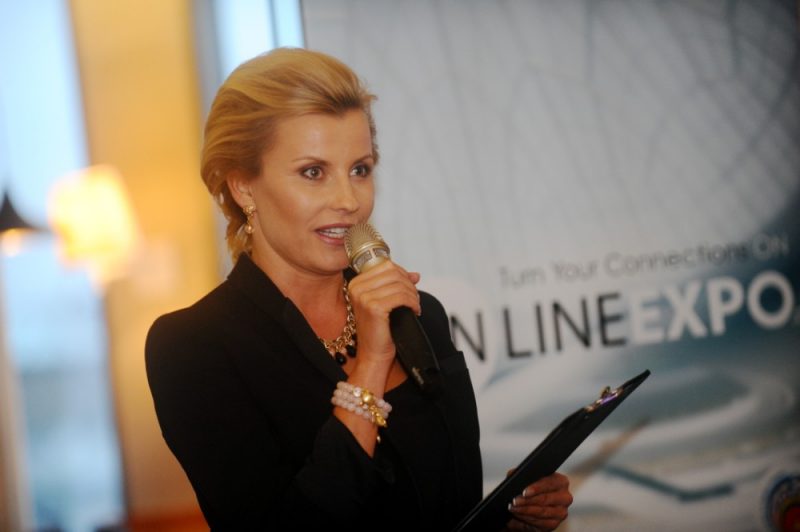 
Aktrise un uzņēmēja Agnese Zeltiņa.
