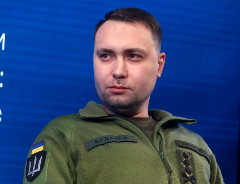 
Ukrainas Aizsardzības ministrijas Galvenās izlūkošanas pārvaldes  priekšnieks Kirillo Budanovs.
