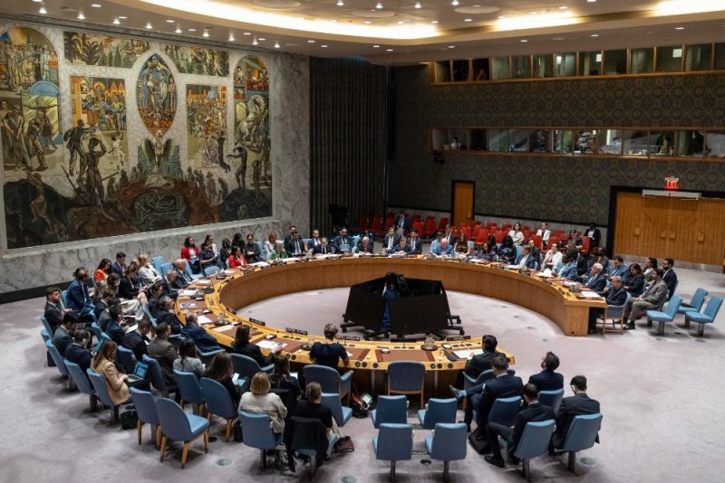 
ANO Drošības padomes sēde.
