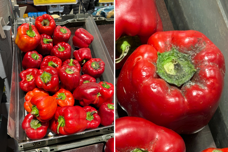 
Paprika &#8220;Rimi&#8221; veikalā.
